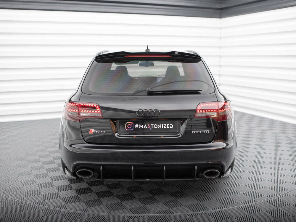Maxton Design Rear Side Splitters Audi RS6 Avant C6