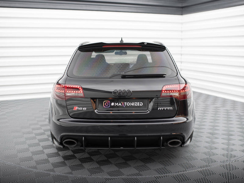 Maxton Design Rear Side Splitters Audi RS6 Avant C6