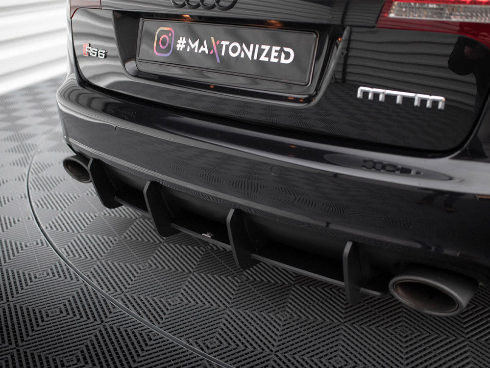 Maxton Design Street PRO Rear Diffuser Audi RS6 Avant C6