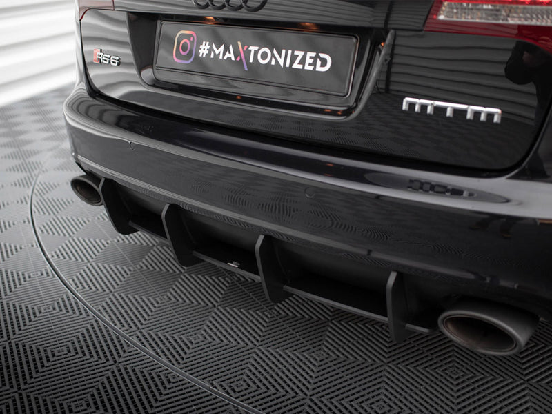 Maxton Design Street PRO Rear Diffuser Audi RS6 Avant C6