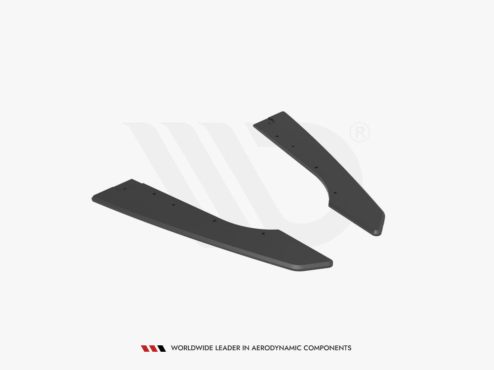 Maxton Design Street Pro Rear Side Splitters Audi RS6 Avant C6