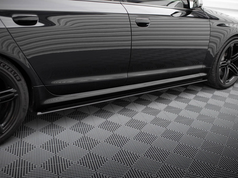 Maxton Design Street PRO Side Skirts Diffusers Audi RS6 Avant C6