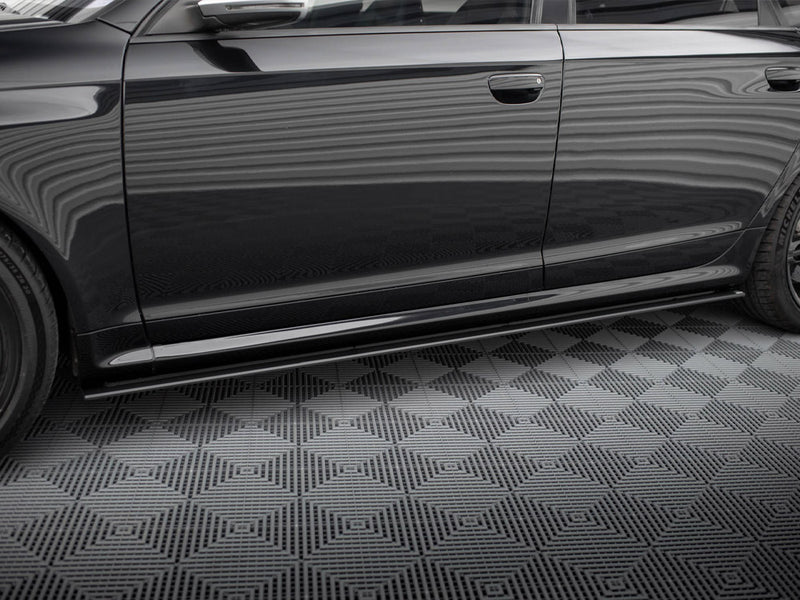 Maxton Design Street PRO Side Skirts Diffusers Audi RS6 Avant C6