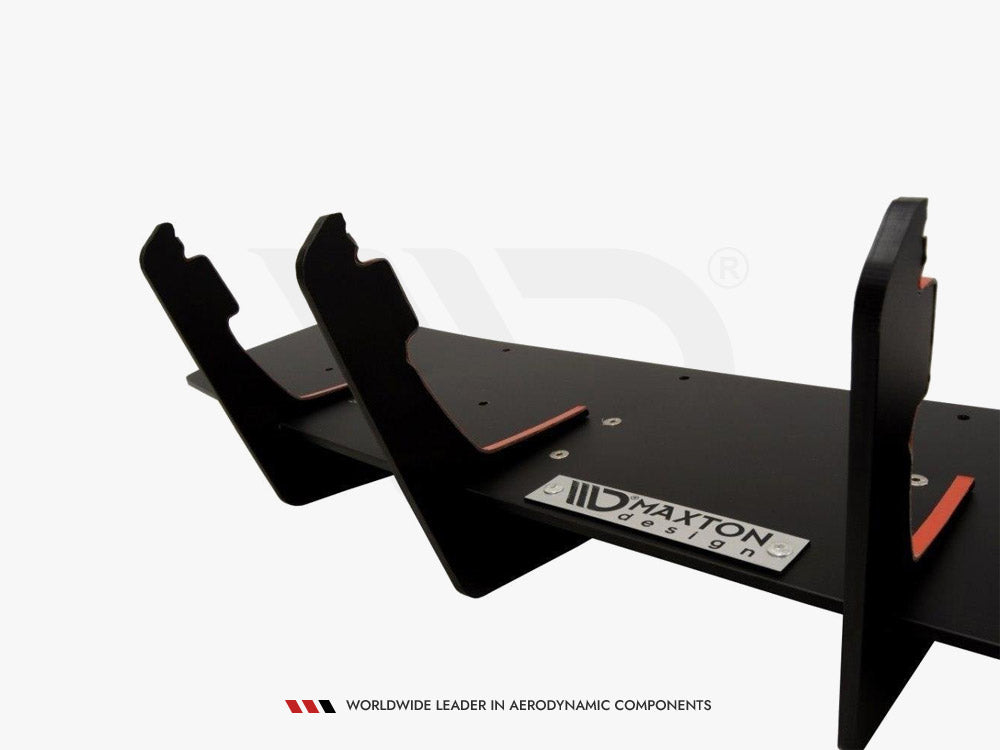 Maxton Design Rear Diffuser & Rear Side Splitters Audi S6 C7 Facelift