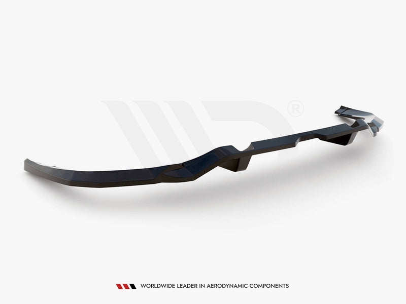 Maxton Design Rear Splitter (Vertical Bars) Audi SQ5 / Q5 S-Line Sportback Mk2 Facelift