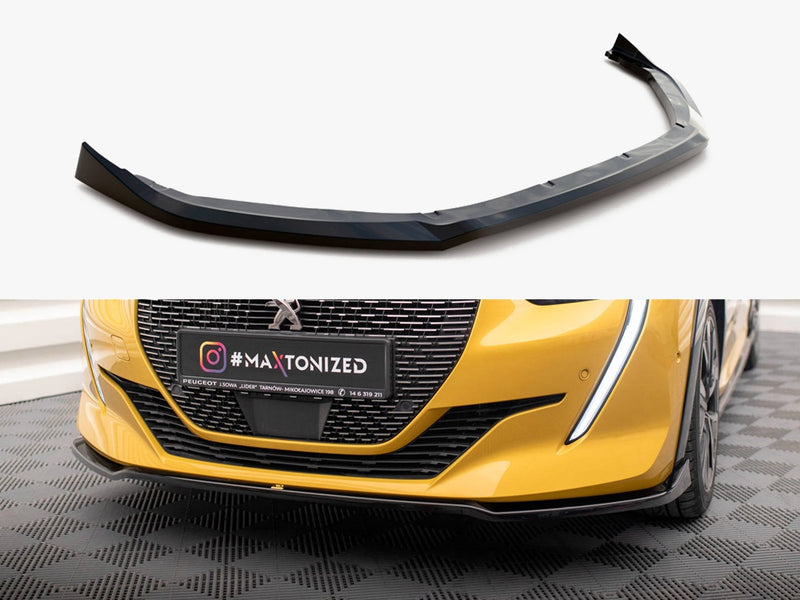 Maxton Design Front Splitter V.2 Peugeot 208 GT Mk2