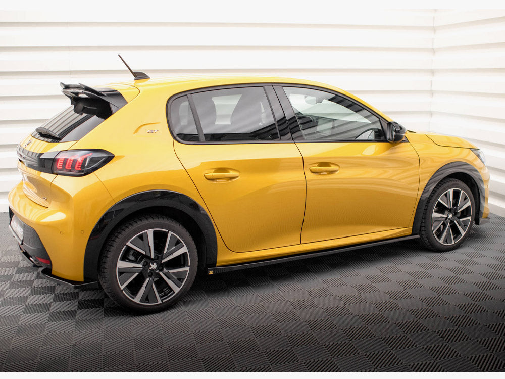 Maxton Design Side Skirt Diffusers Peugeot 208 GT Mk2