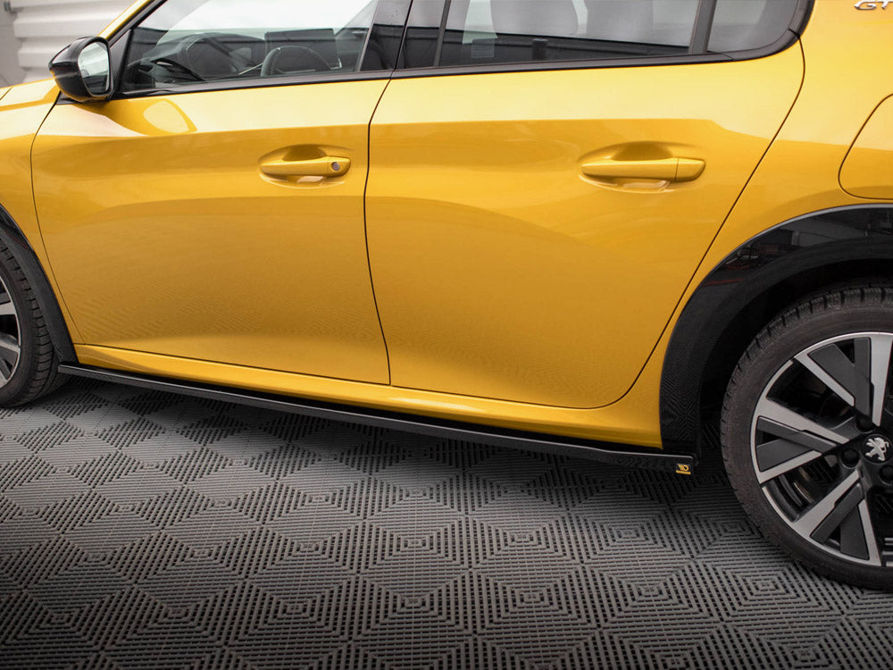 Maxton Design Side Skirt Diffusers Peugeot 208 GT Mk2
