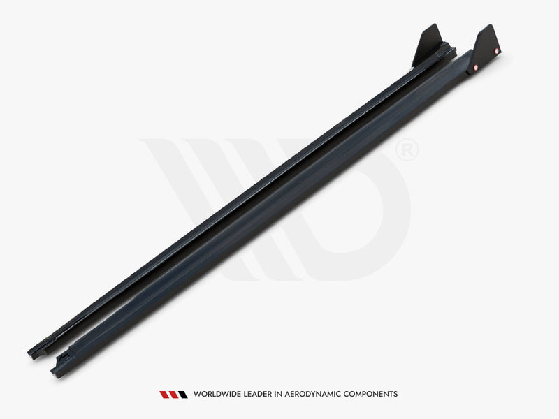 Maxton Design Side Skirt Diffusers + Flaps Peugeot 208 GT Mk2