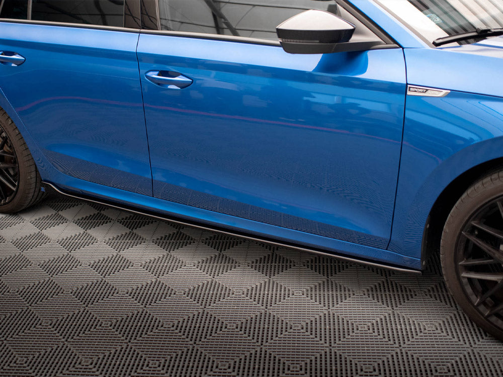Maxton Design Side Skirts Diffusers V.1 Skoda Octavia Mk4