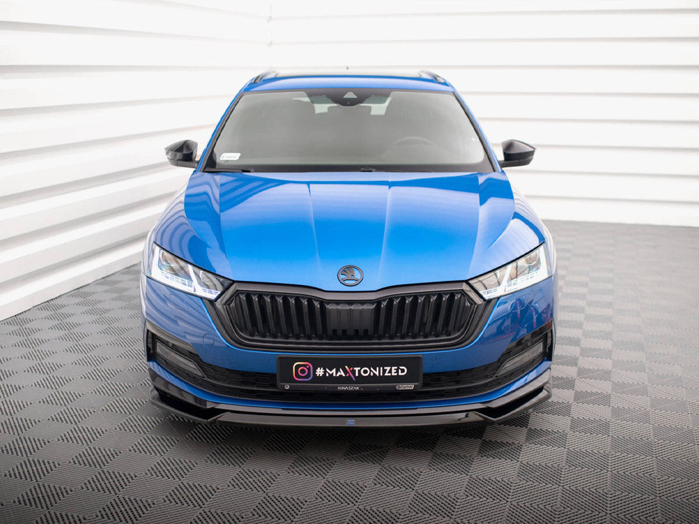 Maxton Design Front Splitter V.2 Skoda Octavia Sportline Mk4