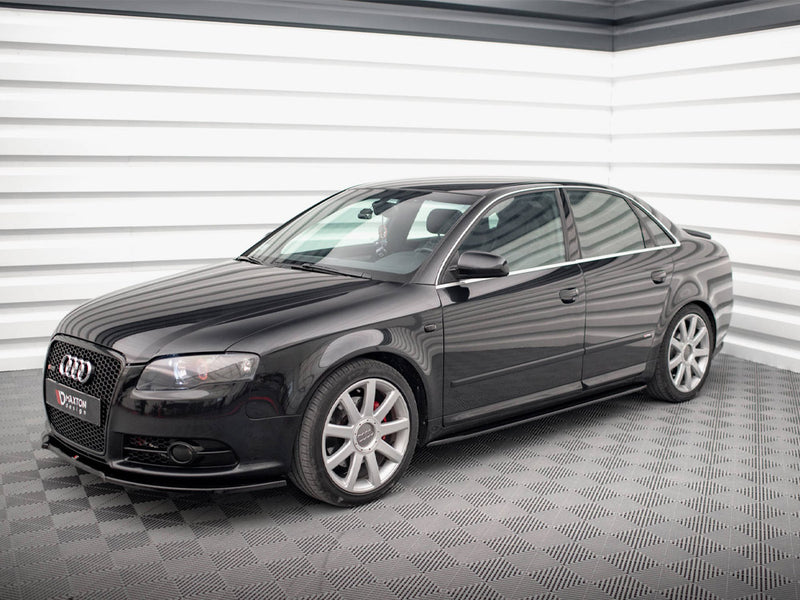 Maxton Design Side Skirts Diffusers V.1 Audi S4 / A4 / A4 S-Line B6 / B7