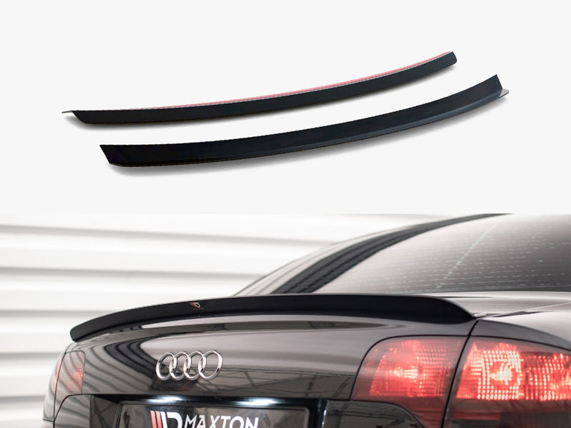 Maxton Design Spoiler CAP Audi A4 Sedan S-Line B7