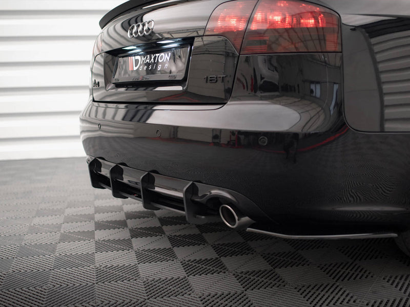 Maxton Design Street PRO Rear Diffuser Audi A4 S-Line B7