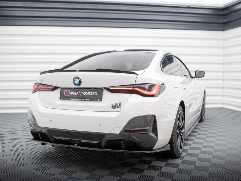 Maxton Design Spoiler CAP BMW i4 / M440i / 4 Gran Coupe M-Pack G26