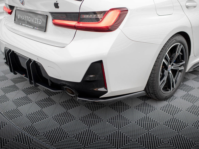 Maxton Design Rear Side Splitters BMW 3 M-Pack G20 / G21 Facelift