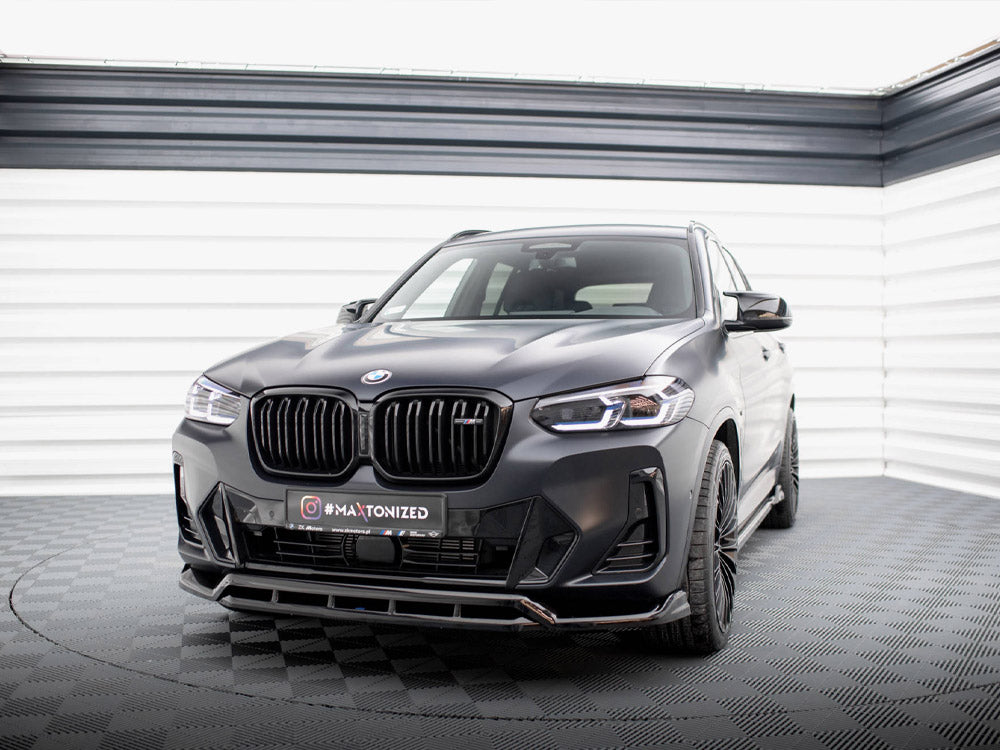 Maxton Design Front Splitter BMW X3 M-Pack G01 Facelift / iX3 M-Pack G08 Facelift