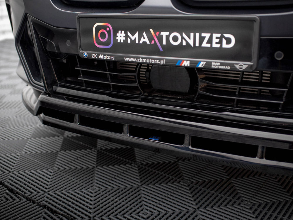 Maxton Design Front Splitter BMW X3 M-Pack G01 Facelift / iX3 M-Pack G08 Facelift