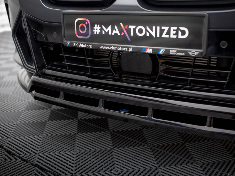 Maxton Design Front Splitter BMW X3 M-Pack G01 Facelift / iX3 M-Pack G08 Facelift