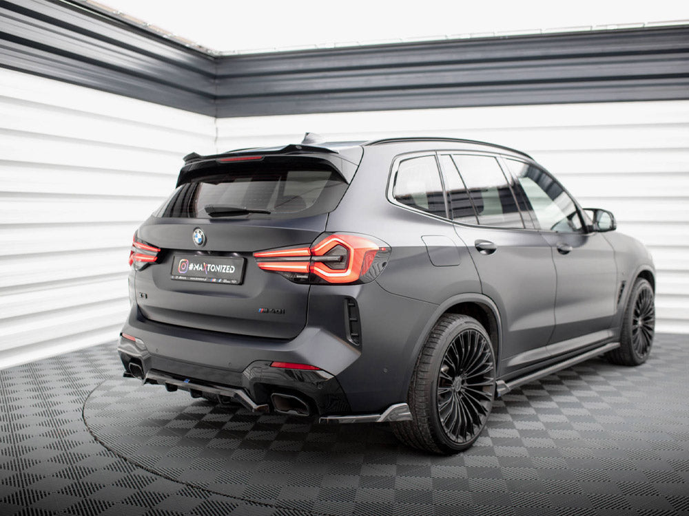 Maxton Design Rear Side Splitters BMW X3 M-Pack G01 Facelift