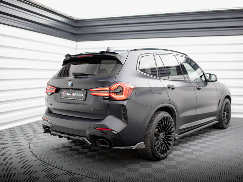 Maxton Design Rear Side Splitters BMW X3 M-Pack G01 Facelift