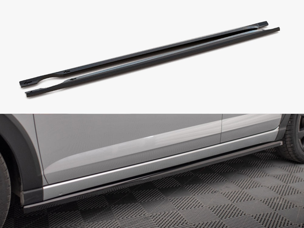 Maxton Design Side Skirts Diffusers VW Taigo R-Line Mk1