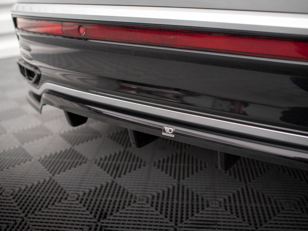 Maxton Design Rear Splitter (Vertical Bars) VW Taigo R-Line Mk1