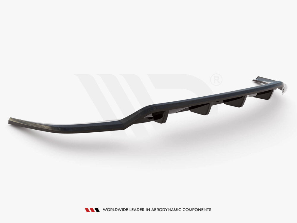Maxton Design Rear Splitter (Vertical Bars) VW Taigo R-Line Mk1
