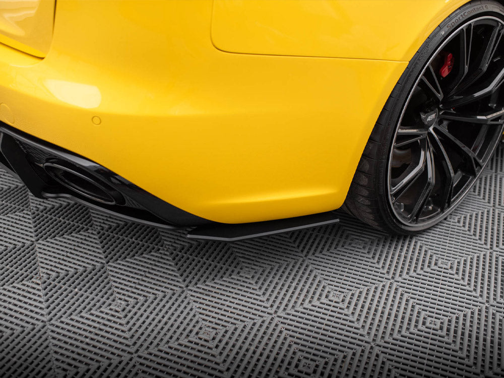 Maxton Design Street Pro Rear Side Splitters Audi RS4 B8