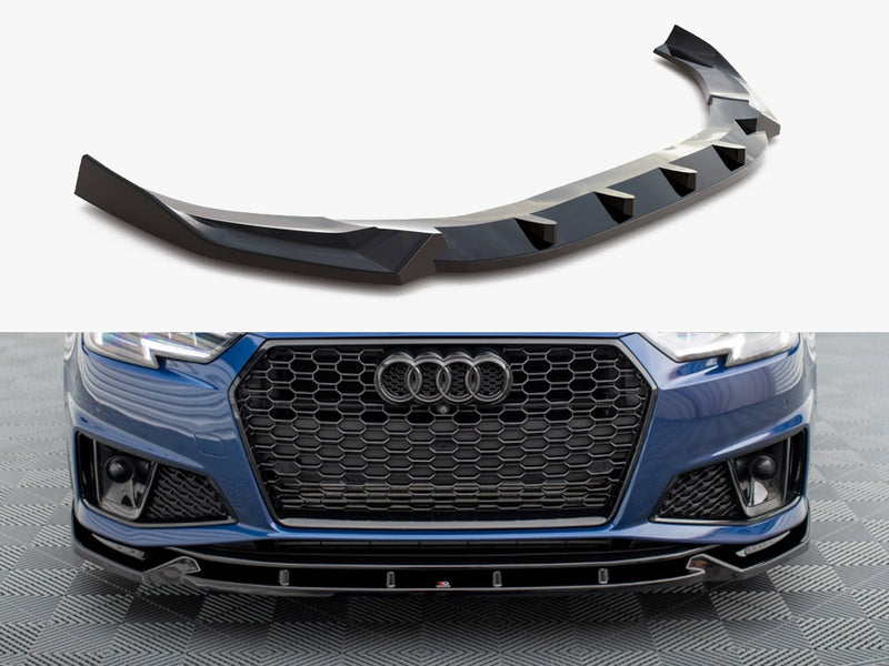 Maxton Design Front Splitter V.1 Audi A4 Competition B9