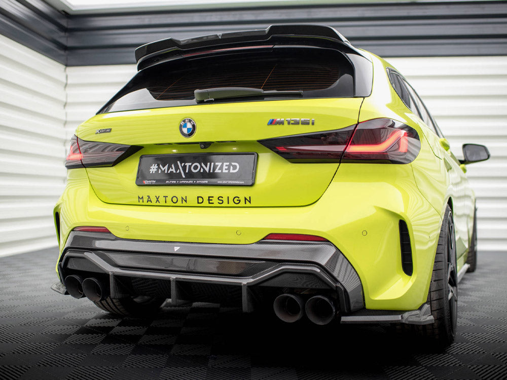 Maxton Design Carbon Fiber Rear Diffuser V.1 BMW 1 F40 M-Pack / M135i