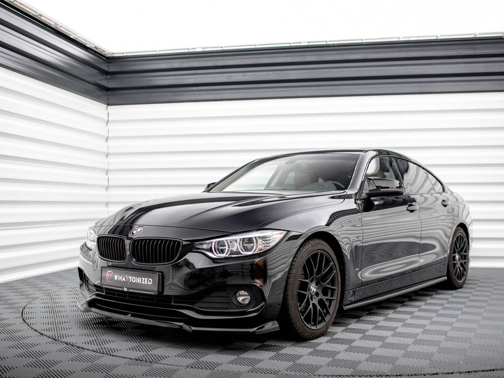 Maxton Design Front Splitter V.1 BMW 4 Coupe / Gran Coupe / Cabrio F32 / F36 / F33