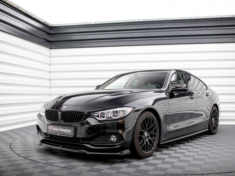 Maxton Design Front Splitter V.1 BMW 4 Coupe / Gran Coupe / Cabrio F32 / F36 / F33