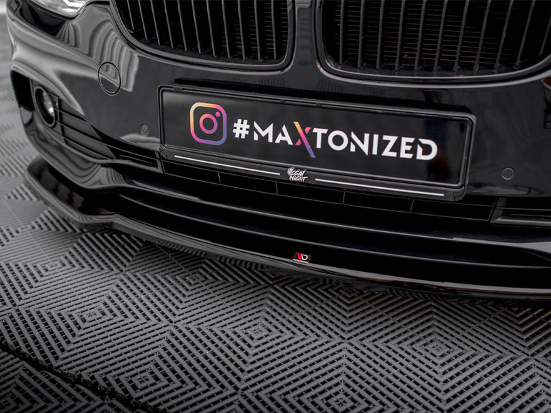 Maxton Design Front Splitter V.1 BMW 4 Coupe / Gran Coupe / Cabrio F32 / F36 / F33