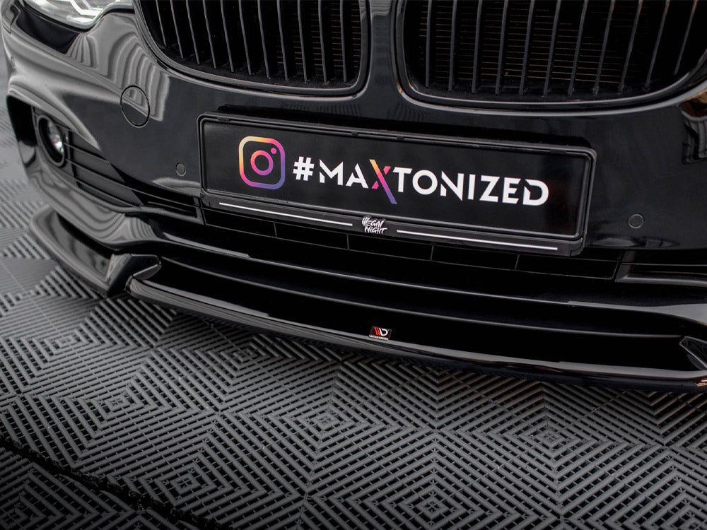 Maxton Design Front Splitter V.2 BMW 4 Coupe / Gran Coupe / Cabrio F32 / F36 / F33