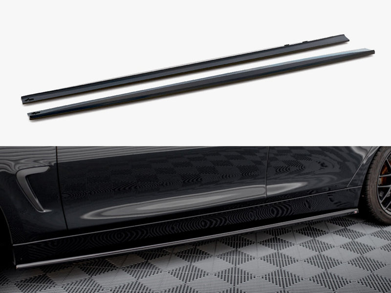 Maxton Design Side Skirts Diffusers BMW 4 Coupe / Gran Coupe / Cabrio F32 / F36 / F33
