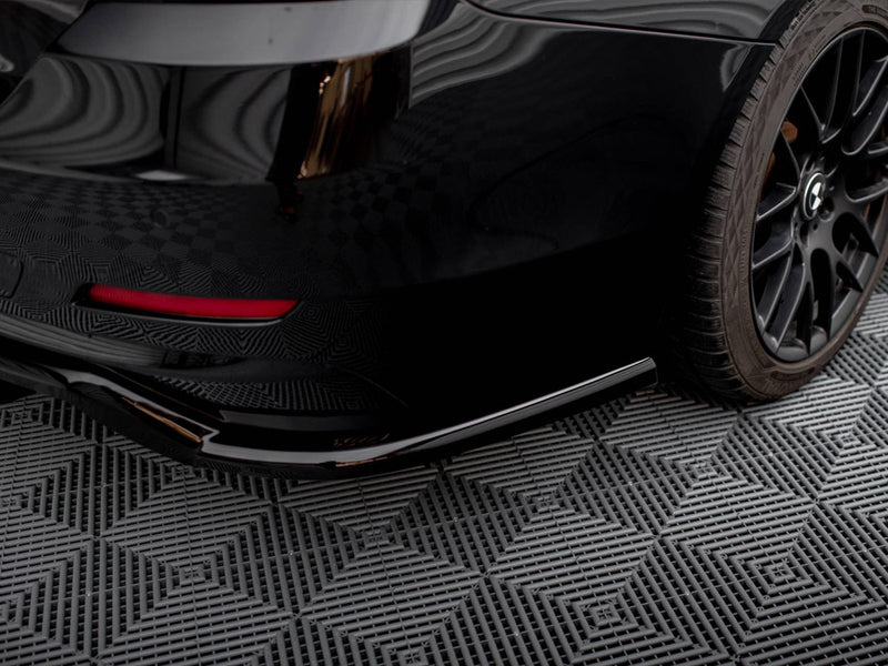 Maxton Design Central Rear Splitter (Vertical Bars) BMW 4 Gran Coupe F36