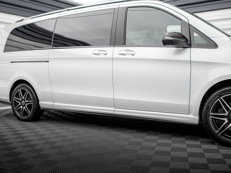 Maxton Design Side Skirt Diffusers V.1 Mercedes V-Class Extra Long AMG-Line W447