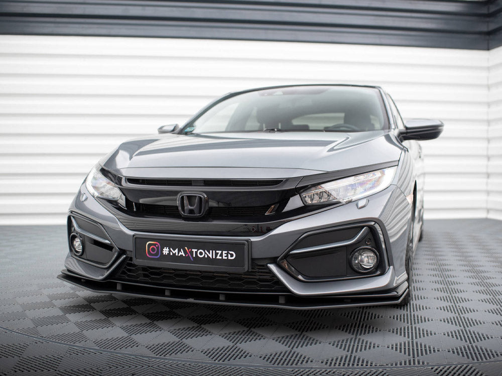 Maxton Design Street PRO Front Splitter Honda Civic Sport Mk 10