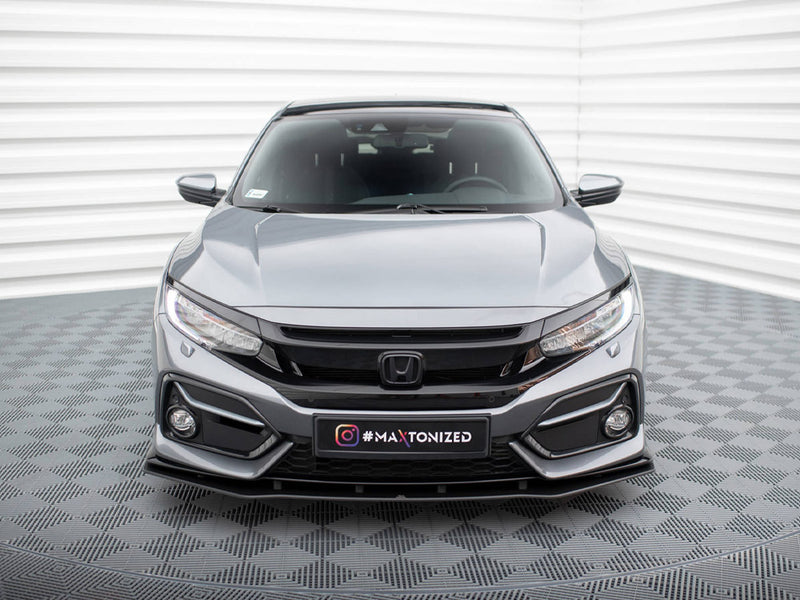 Maxton Design Street PRO Front Splitter Honda Civic Sport Mk 10