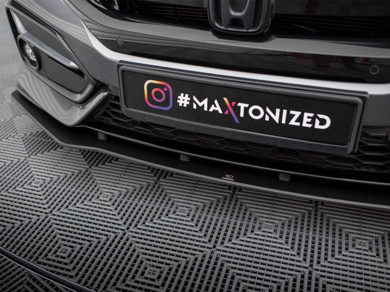 Maxton Design Street PRO Front Splitter Honda Civic Sport Mk 10