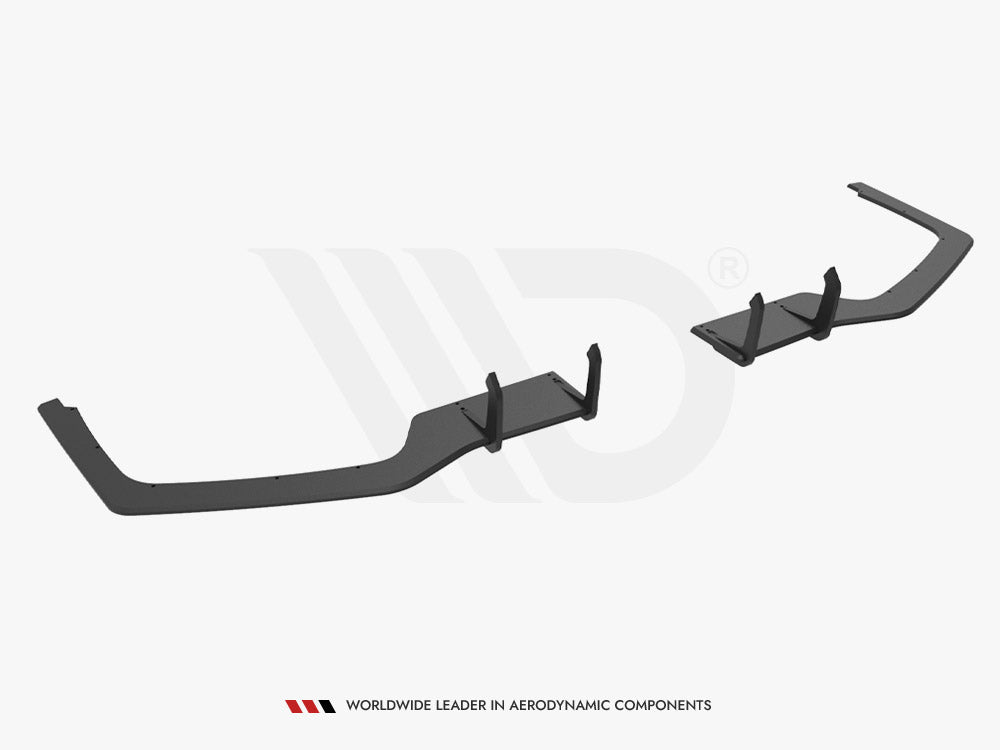 Maxton Design Street PRO Rear Side Splitters V.1 Honda Civic Sport Mk10 Facelift