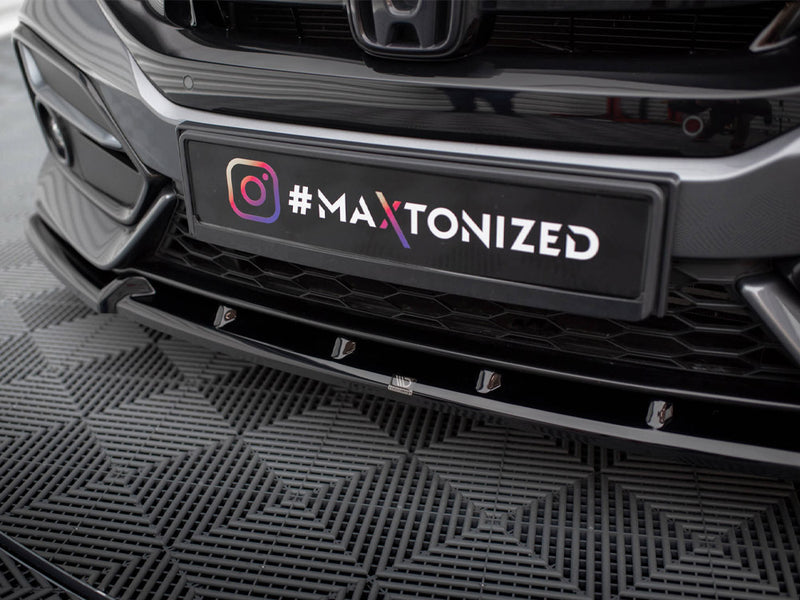 Maxton Design Front Splitter Honda Civic Sport Mk 10