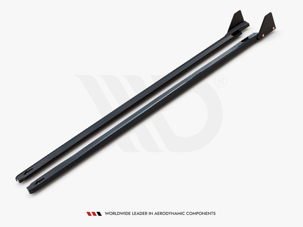 Maxton Design Side Skirts Diffusers + Flaps Honda Civic Sport Mk 10