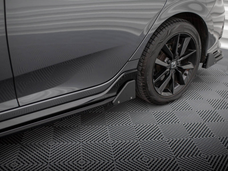 Maxton Design Side Skirts Diffusers + Flaps Honda Civic Sport Mk 10