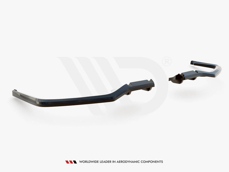 Maxton Design Rear Splitter V.1 (Vertical Bars) Honda Civic Sport Mk10 Facelift