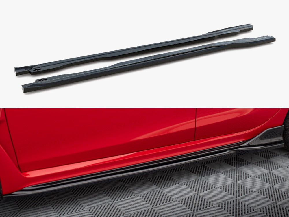 Maxton Design Side Skirts Diffusers V.1 Honda Civic Type-R Mk 11
