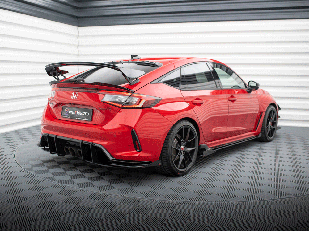 Maxton Design Street PRO Rear Diffuser + Flaps Honda Civic Type-R Mk 11