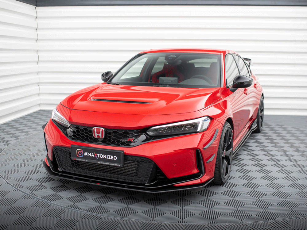 Maxton Design Street PRO Front Splitter Honda Civic Type-R Mk 11