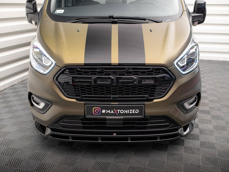 Maxton Design Front Splitter Ford Tourneo Custom Mk1 Facelift